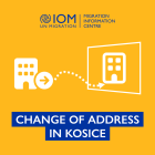 Change of address of the IOM MIC in Košice