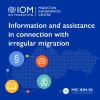 Information and assistance in connection with irregular migration